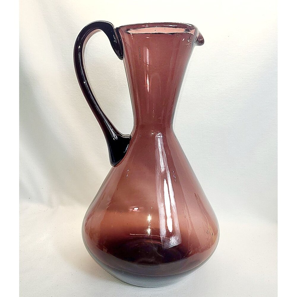 Beautiful Amethyst MCM Italian Empoli Pitcher